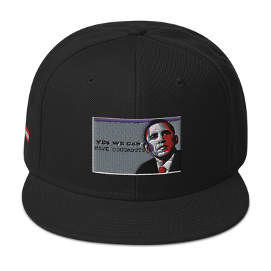 Yes we can have doughnuts Snapback Hat