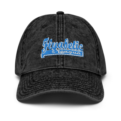 Flyabetic League Vintage Cotton Twill Cap